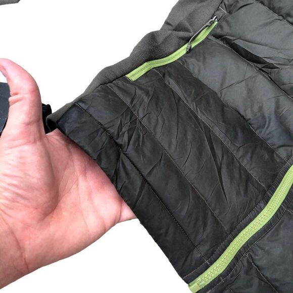 VINTAGE The North Face Jacket Puffer Coat Medium Green - Picture 7 of 15